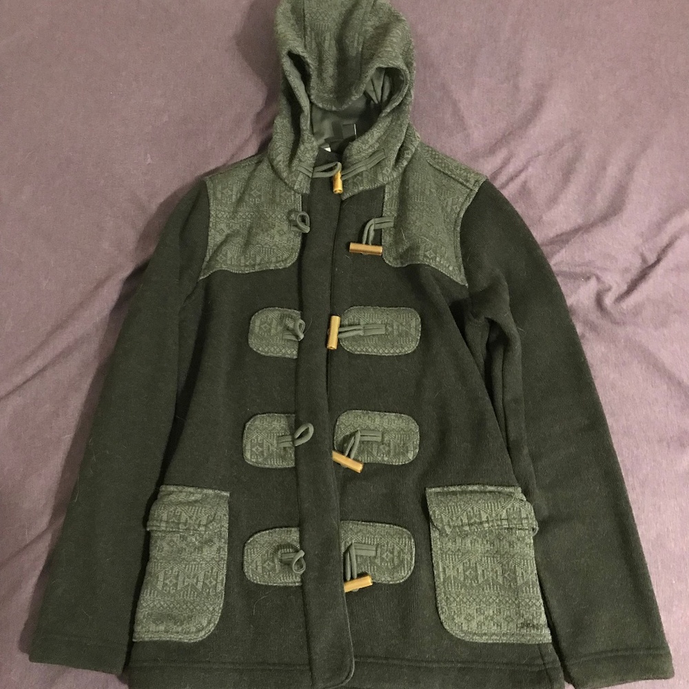 Patagonia  Hooded Fleece Coat with Toggle Closures